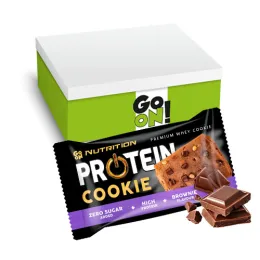 Go On Nutrition Ciastko Proteinowe Brownie 50g - zestaw 18 sztuk