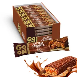 Go On Gold Baton Proteinowy Salted Caramel 45g - zestaw 24 sztuki