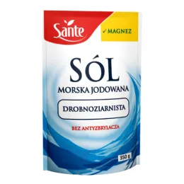 Sól morska jodowana drobnoziarnista 350g