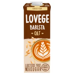 Napój Lovege Owsiany Dla Baristów Bez Dodatku Cukru 1l