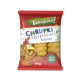Kukuryku Chrupki Kukurydziane Kręcone 25g