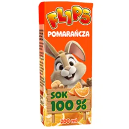 Flips Sok Pomarańczowy 200ml