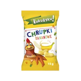 Kukuryku Chrupki Kukurydziane Bananowe 15g