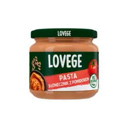 Lovege Pasta ze Słonecznika z Pomidorami w Słoiku 175g