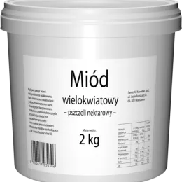 Miód wielokwiatowy 2kg