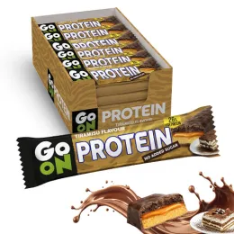 Go On Baton Proteinowy Tiramisu 45g - zestaw 24 sztuki